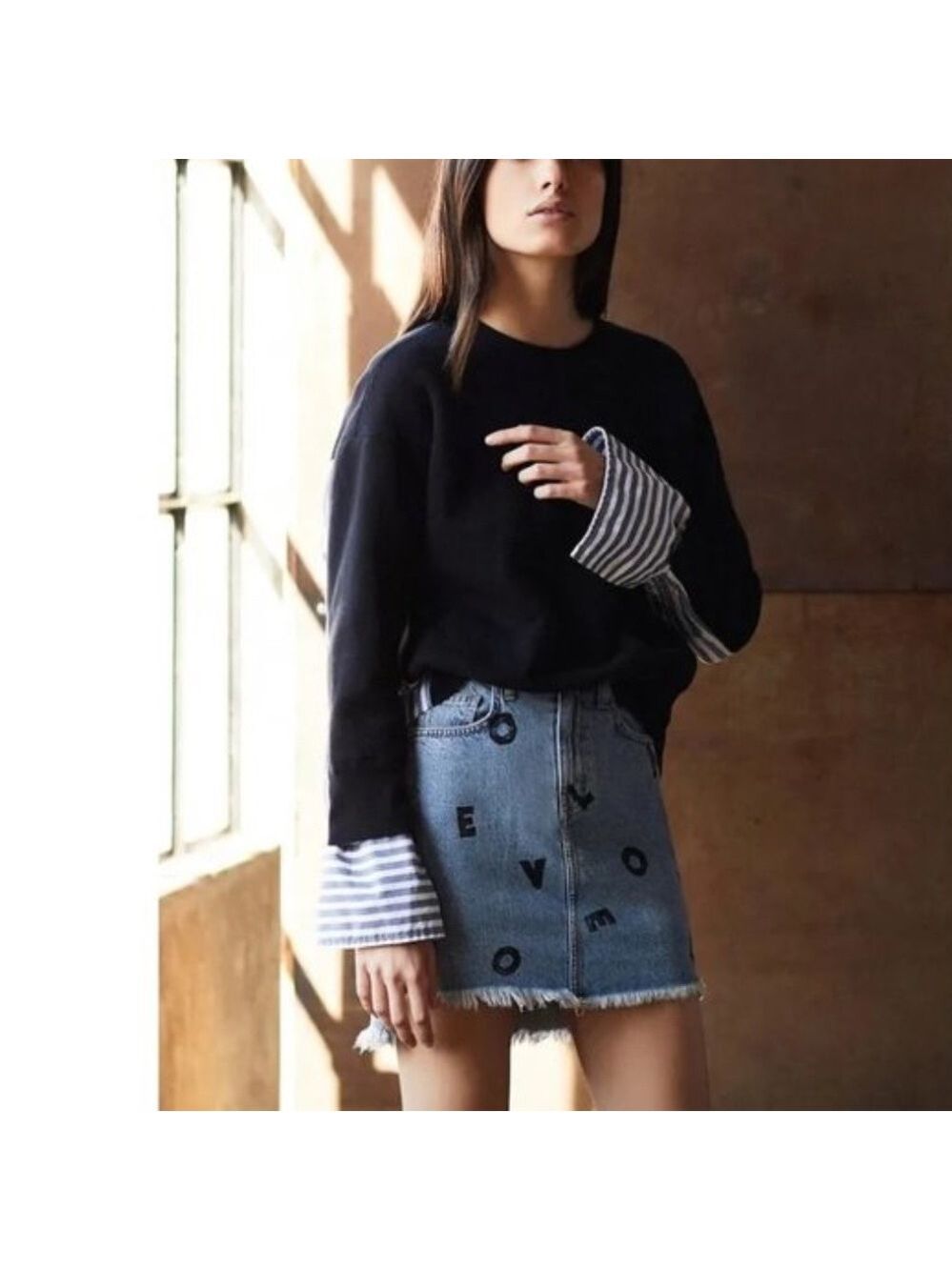 Current/Elliott The Recrafted Sweatshirt